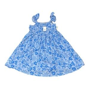 Bluey Girls Charming Floral Summer Gauze Dress Super Cute Size XL 14 NWT